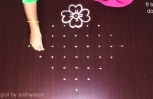 New Model Rangoli Chukkala Muggulu