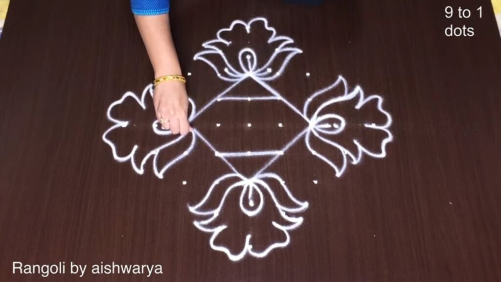 new rangoli design