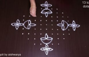 New Thursday Rangoli Kolam