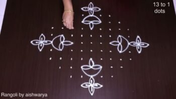 New Thursday Rangoli Kolam
