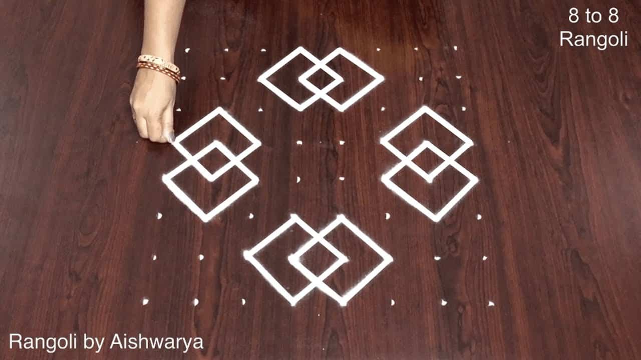 New Year Chukkala Muggulu