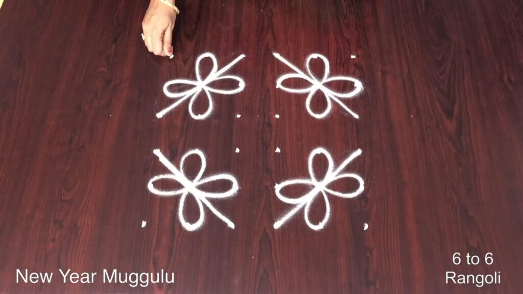 New Year tipkyanchi kolam