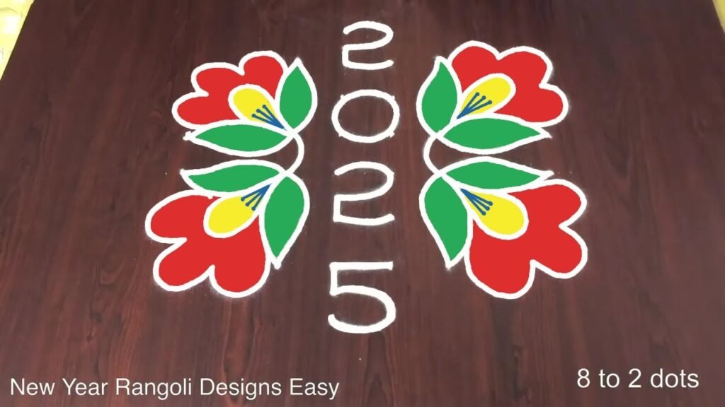 New Year kolam