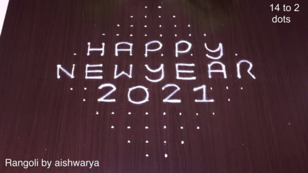 New Year muggulu