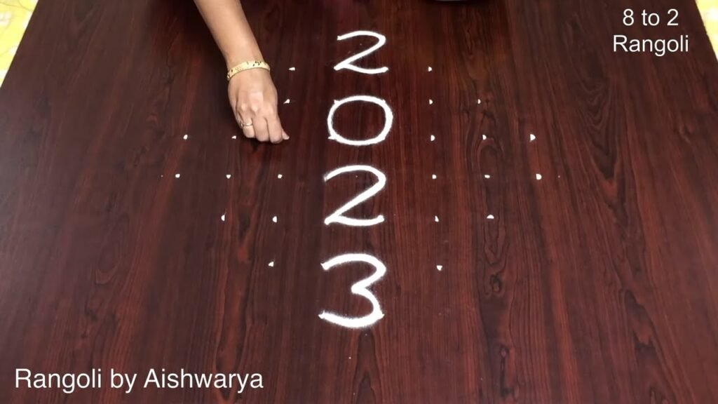 New Year muggulu
