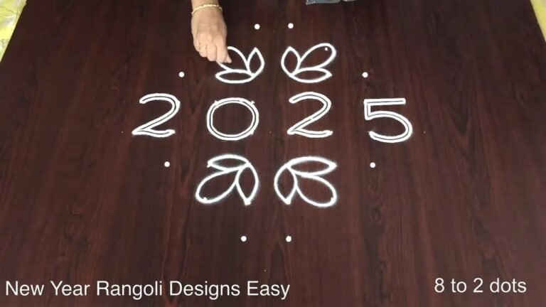 New Year kolam