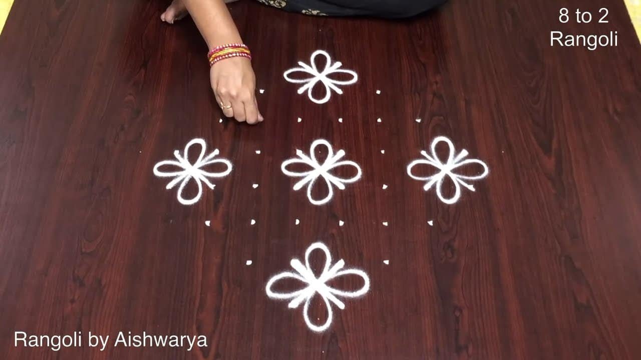 New Year Special Chukkala Muggulu