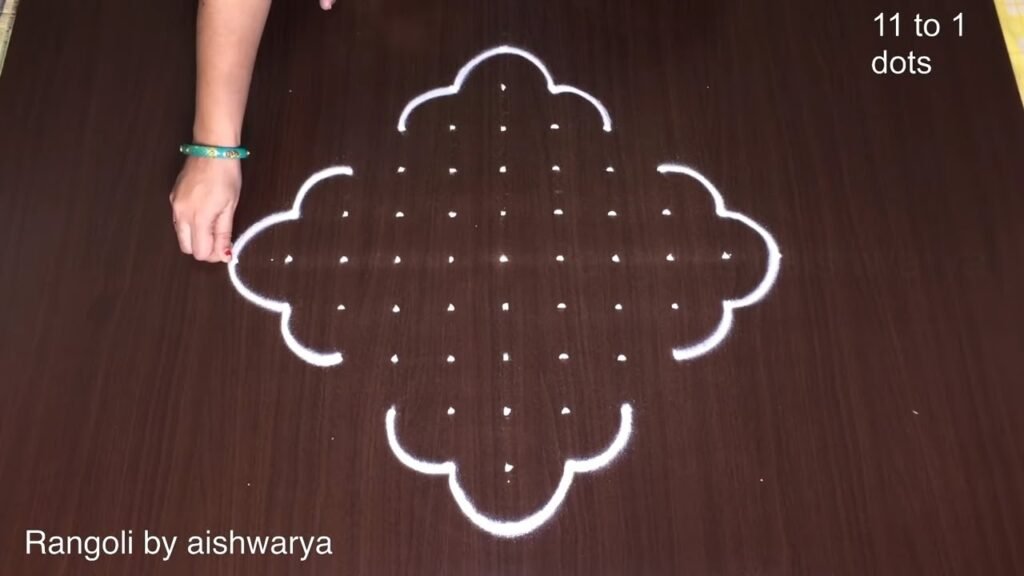 butterfly rangoli