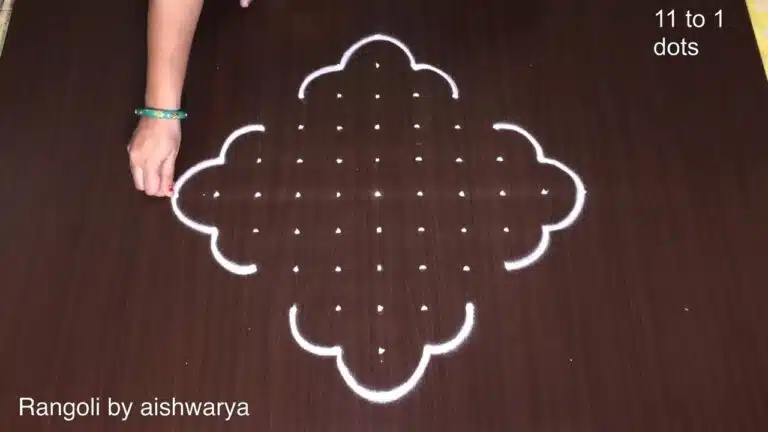 butterfly rangoli
