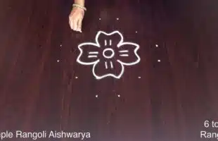 Onam Festival Tulasi Kota Varalakshmi Kolam