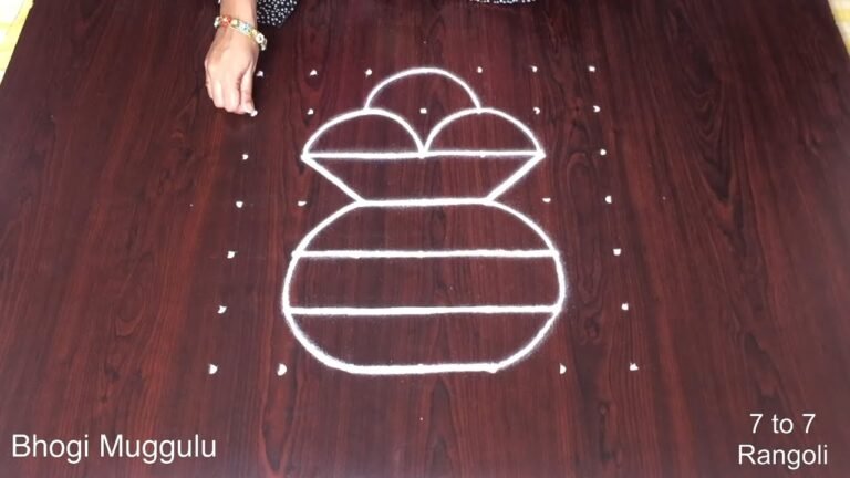 Onam flower rangoli