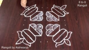 Onam Pookalam Flower Rangoli