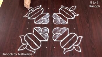 Onam Pookalam Flower Rangoli