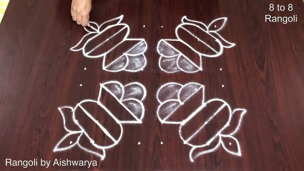 Onam flower pookalam