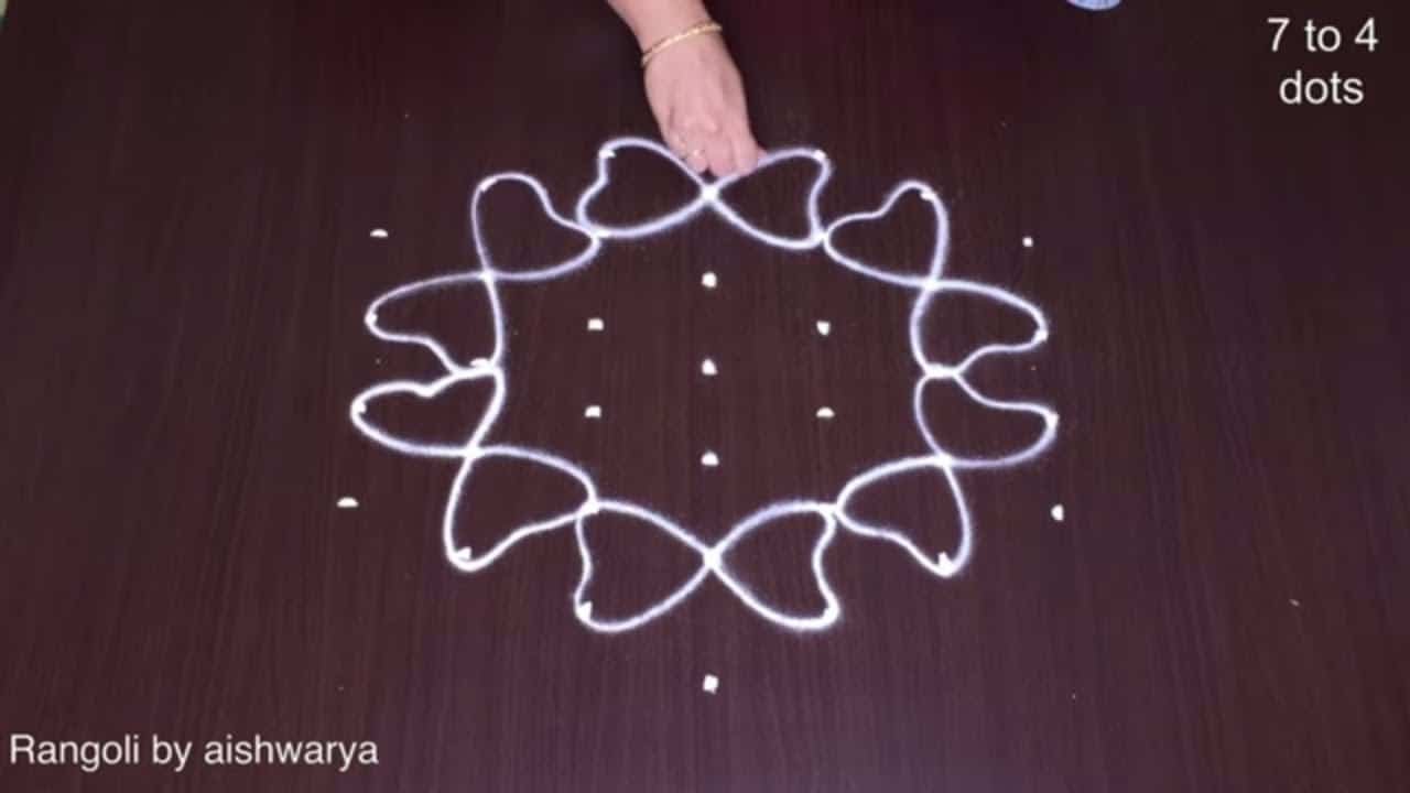 Onam Pookalam Rangoli Designs