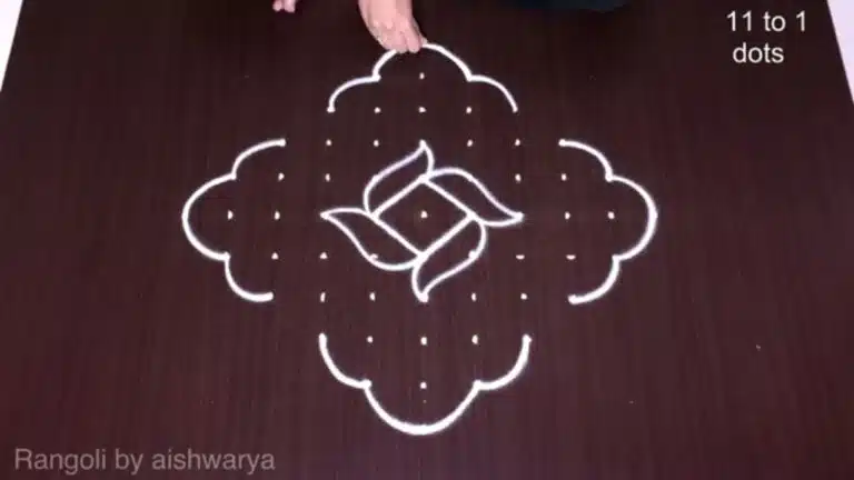 11-to-1 dot chukkala muggulu