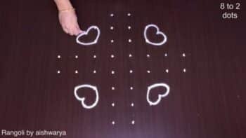 Peaceful Morning Routine Rangoli