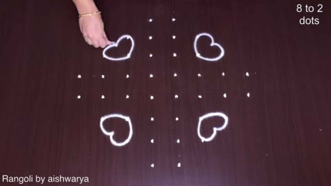 Peaceful Morning Routine Rangoli