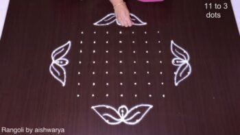 Pedda Muggulu With Chukkalu