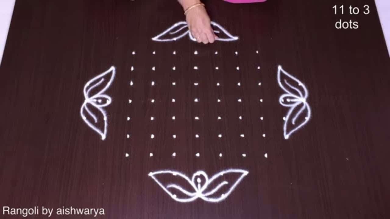 Pedda Muggulu With Chukkalu