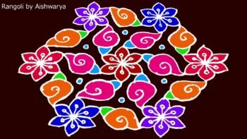 Pleasant Rangoli New Designs