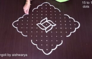 Pongal Butterfly Rangoli 15-1