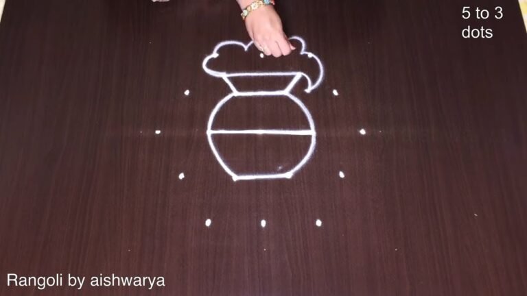 Pongal kolam