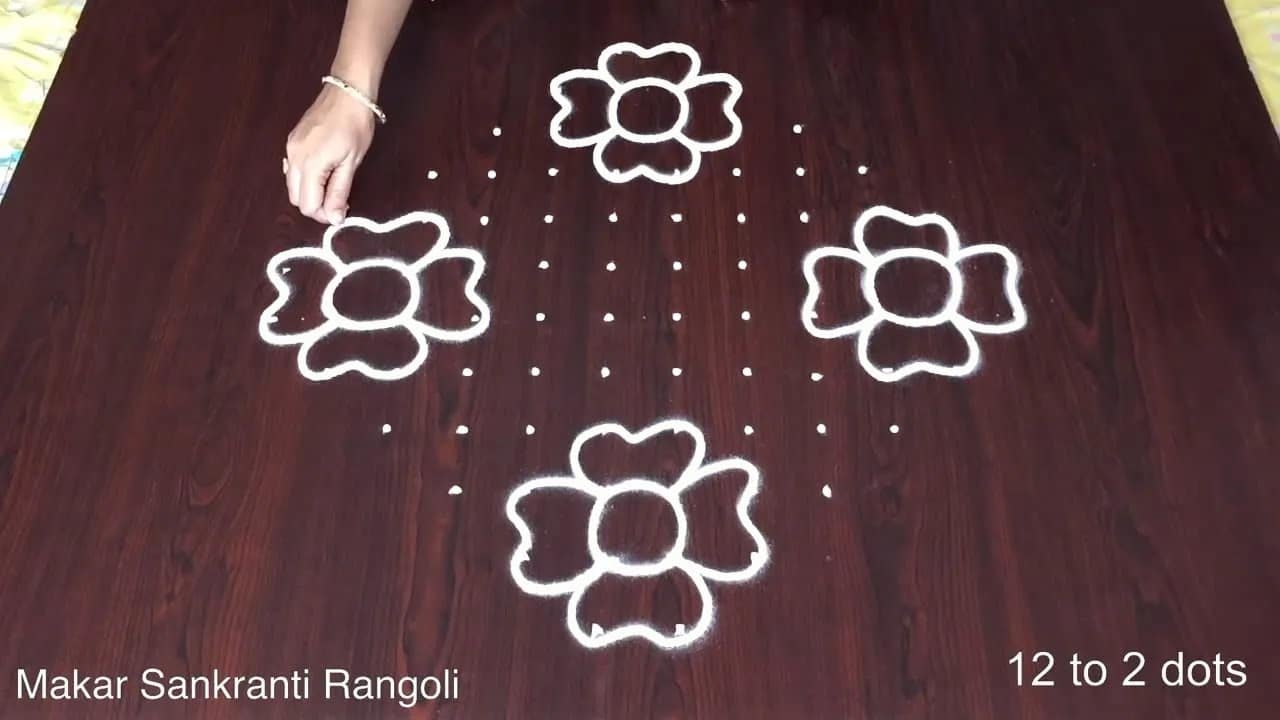 Pongal Kolam New Muggulu