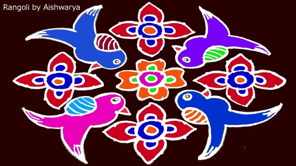 Pongal kolam