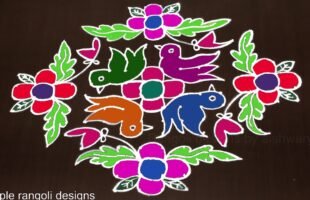 Pongal Kolam & Sankranthi Muggulu