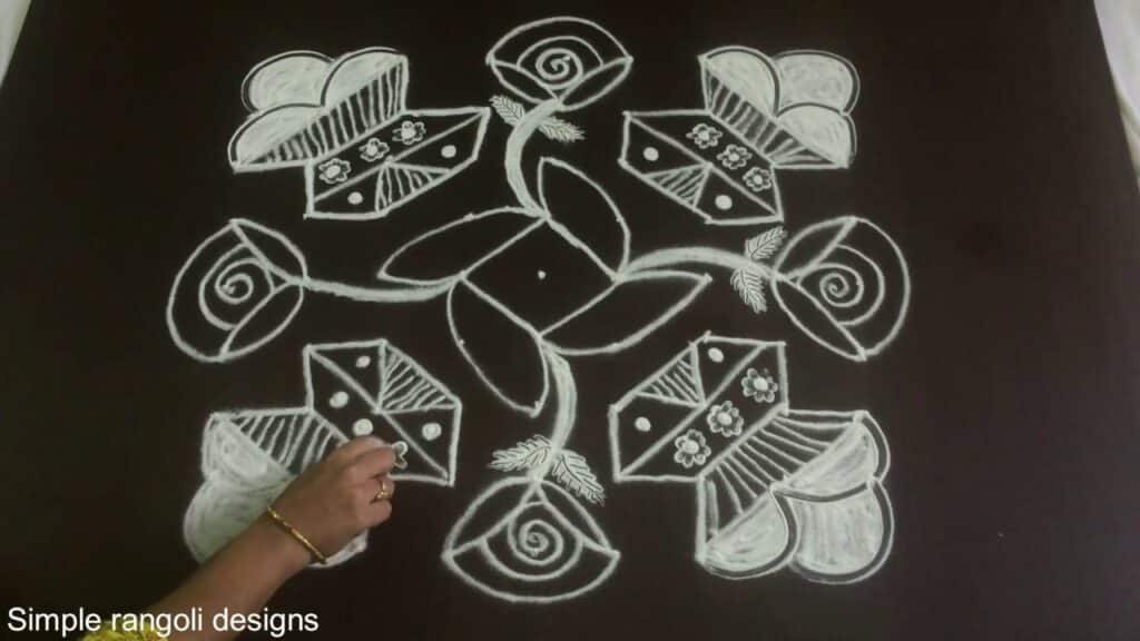 9-to-9 dot Pongal paanai kolam