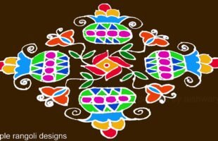Pongal Paanai Kolam Rangoli