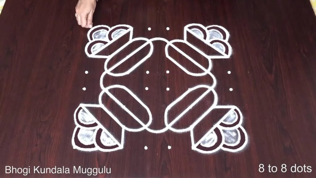 Pongal pot rangoli