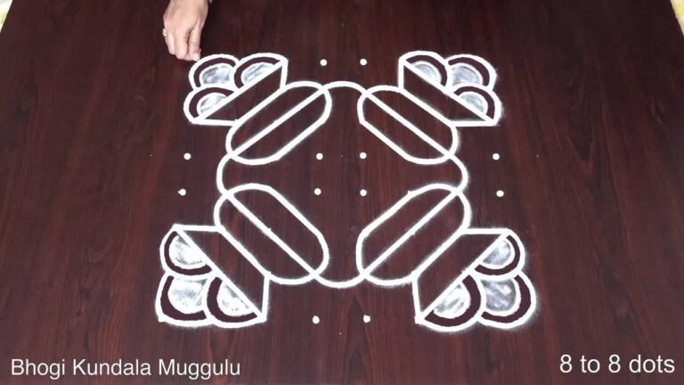 Pongal pot rangoli