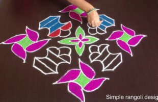 Pongal Paanai Rangoli Designs