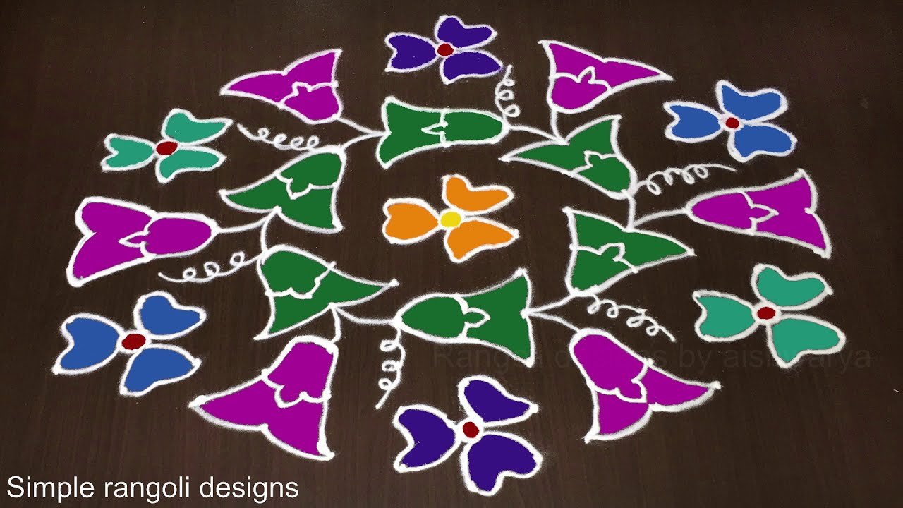 Pongal Rangoli Kolam Design