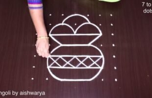 Pot Kolams for Pongal
