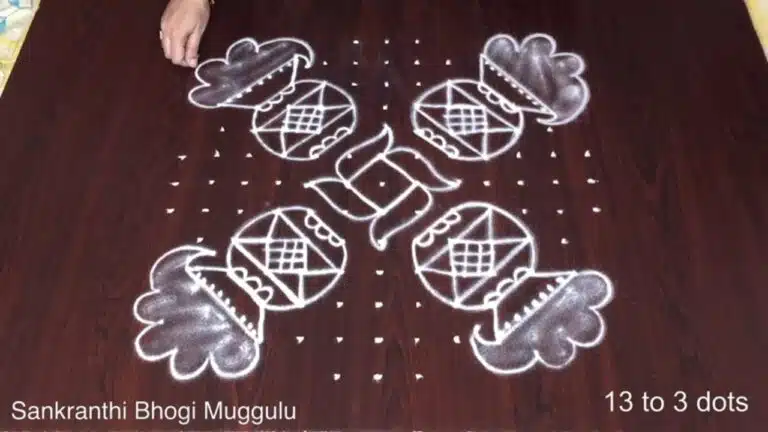 Pot Muggulu Designs