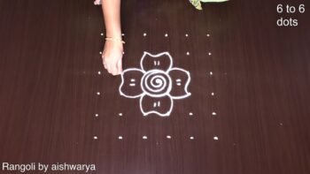 Pretty 6 Into 6 Friday Padi Kolam