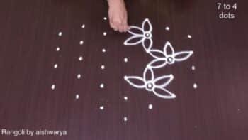 Pretty and Simple Rangoli