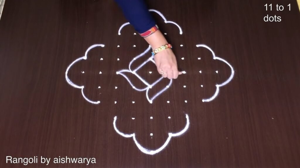 butterfly rangoli
