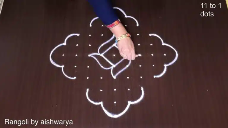 butterfly rangoli