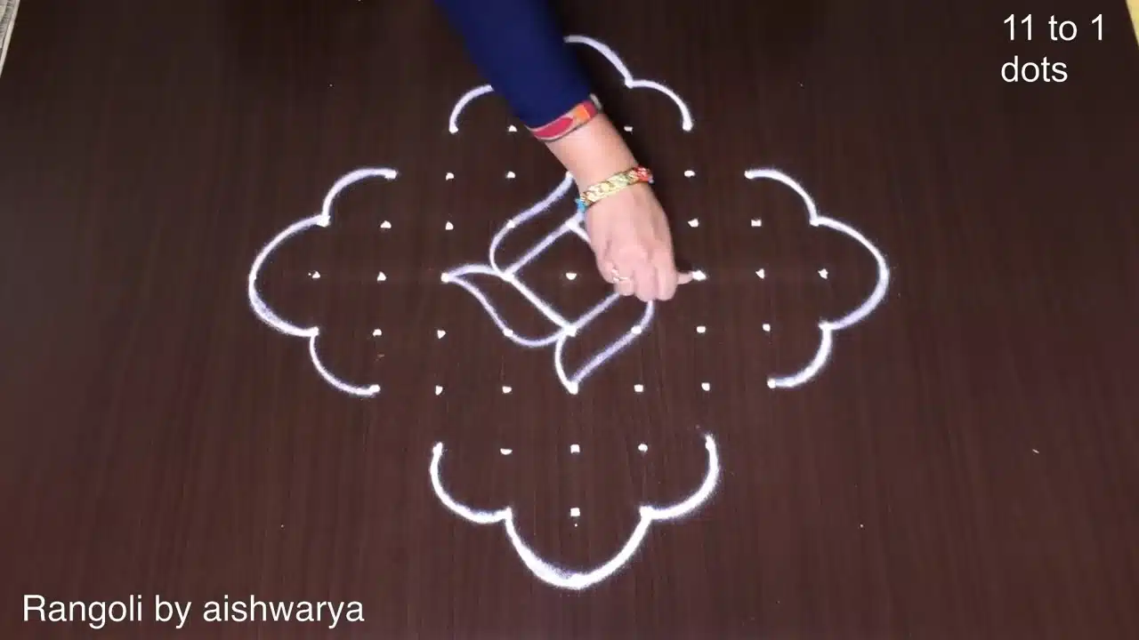 butterfly rangoli