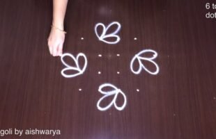 Pretty Flower Drawing Floor 6 2 2 Kolam