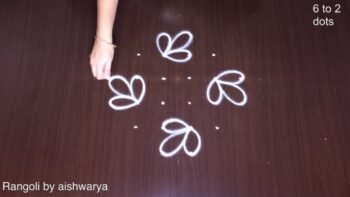 Pretty Flower Drawing Floor 6 2 2 Kolam