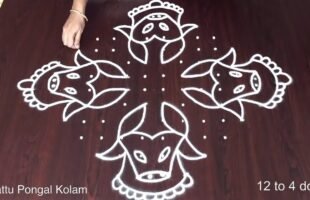 Pulli Kolam 12 Dots