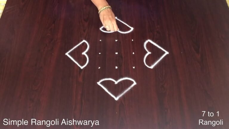 kolam with dots