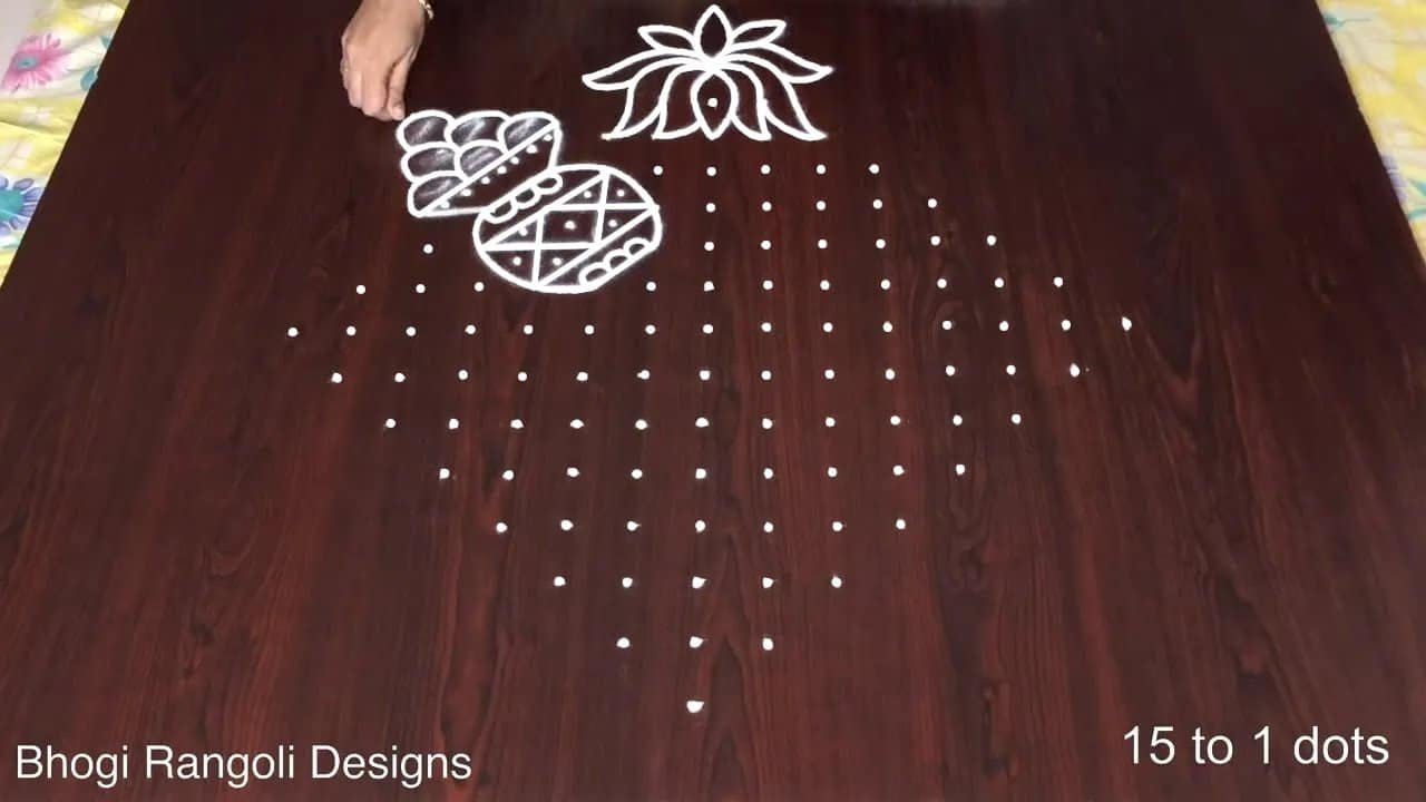 Rangoli Bhogi Muggulu