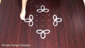 Rangoli Design Simple and Easy