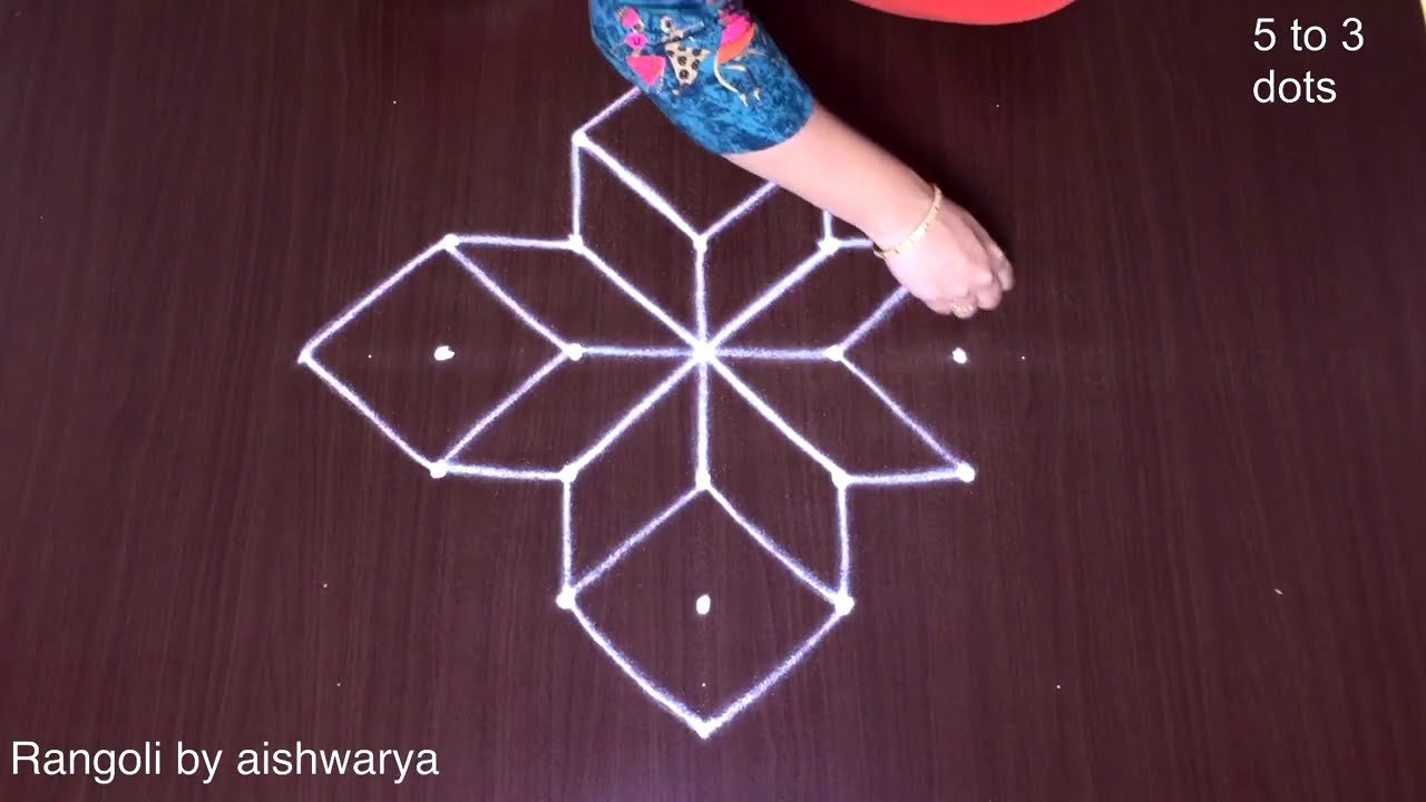 Rangoli Designs Chinna Muggulu